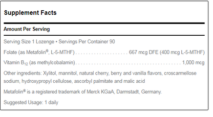 L-METHYL-B6-B12 TAB 90CT