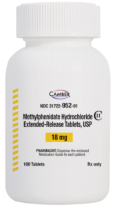 METHYLPHENIDATE TB 36MG 100 ER C2