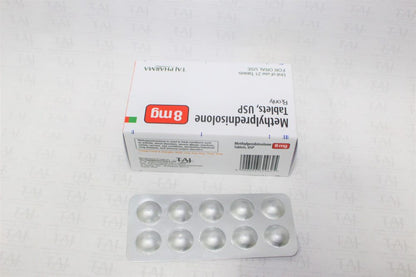 METHYLPREDNISOLONE TB 8MG 25