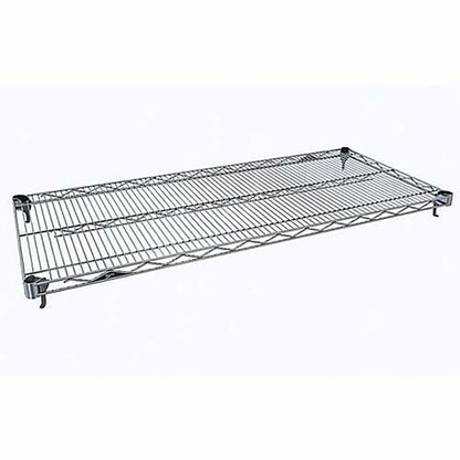 WIRE SHELF 24"X60" CHROME 2 CT DS
