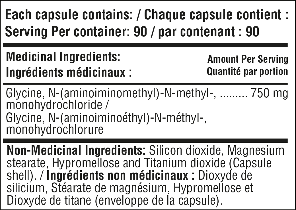 CAPSULE,CREATINE HCL