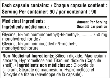 CAPSULE,CREATINE HCL