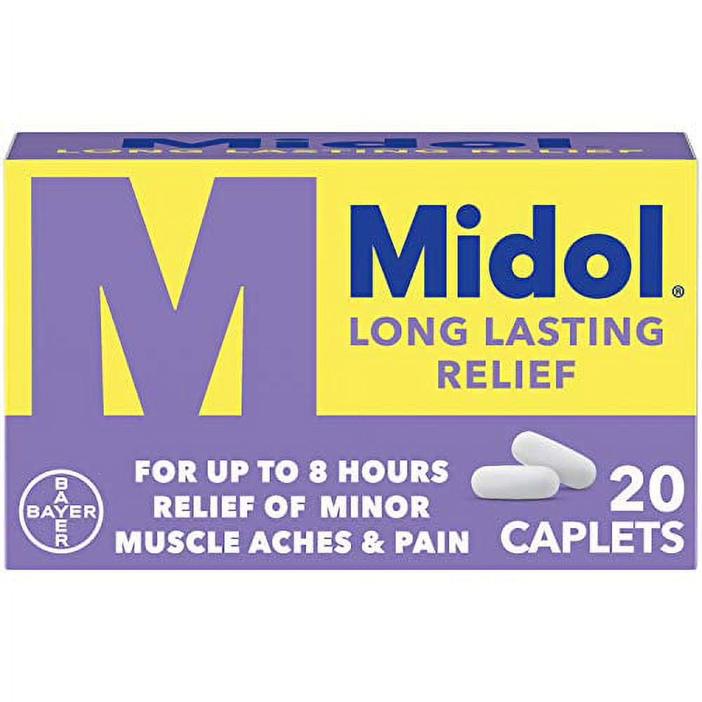 MIDOL LONG LASTING RELIEF CPL 20CT