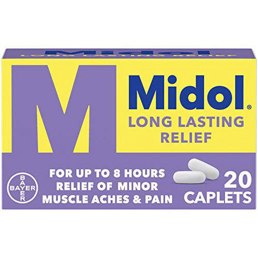 MIDOL LONG LASTING RELIEF CPL 20CT