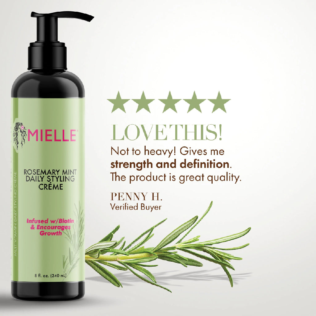 MIELLE Rosemary Mint Daily Styling Creme, 8 oz