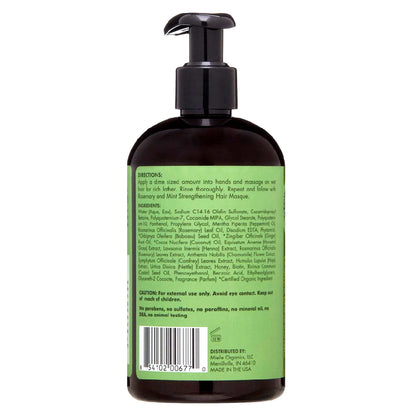 MIELLE Rosemary Mint Strengthening Shampoo, 12 oz