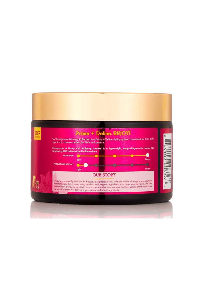MIELLE Pomegranate & Honey Coil Sculpting Custard, 12 oz