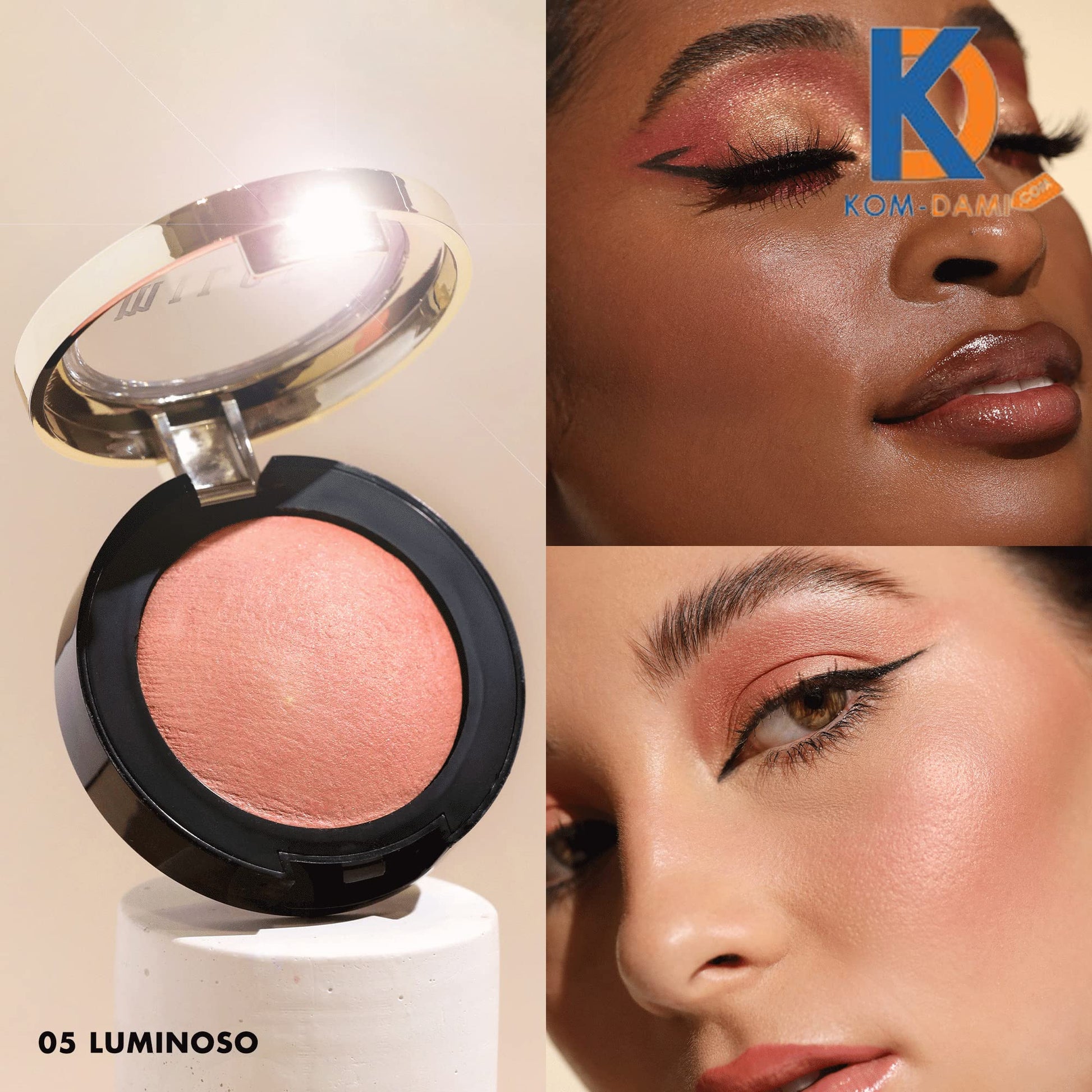 Milani Baked Blush - 005 Luminoso, 0.12 oz