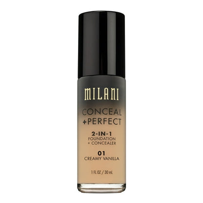 Milani Conceal + Perfect 2-in-1 Foundation + Concealer Creamy Vanilla