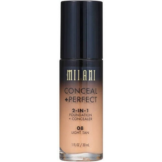 Milani Conceal + Perfect 2-In-1 Foundation + Concealer Natural Tan