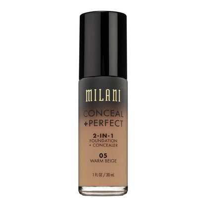 Milani Conceal + Perfect 2-in-1 Foundation + Concealer Warm Beige
