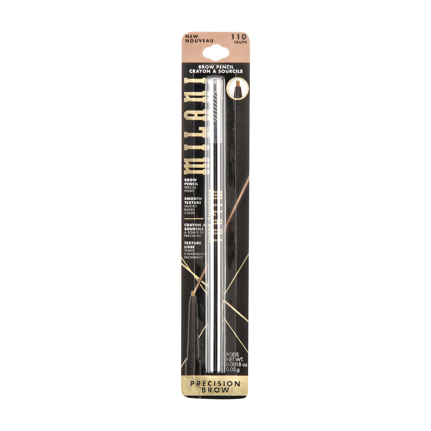 Milani Easy Brow Mechanical Pencil Natural Taupe