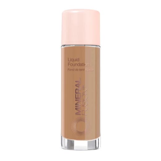 Mineral Fusion Liquid Foundation - Warm 5, Dark Caramel