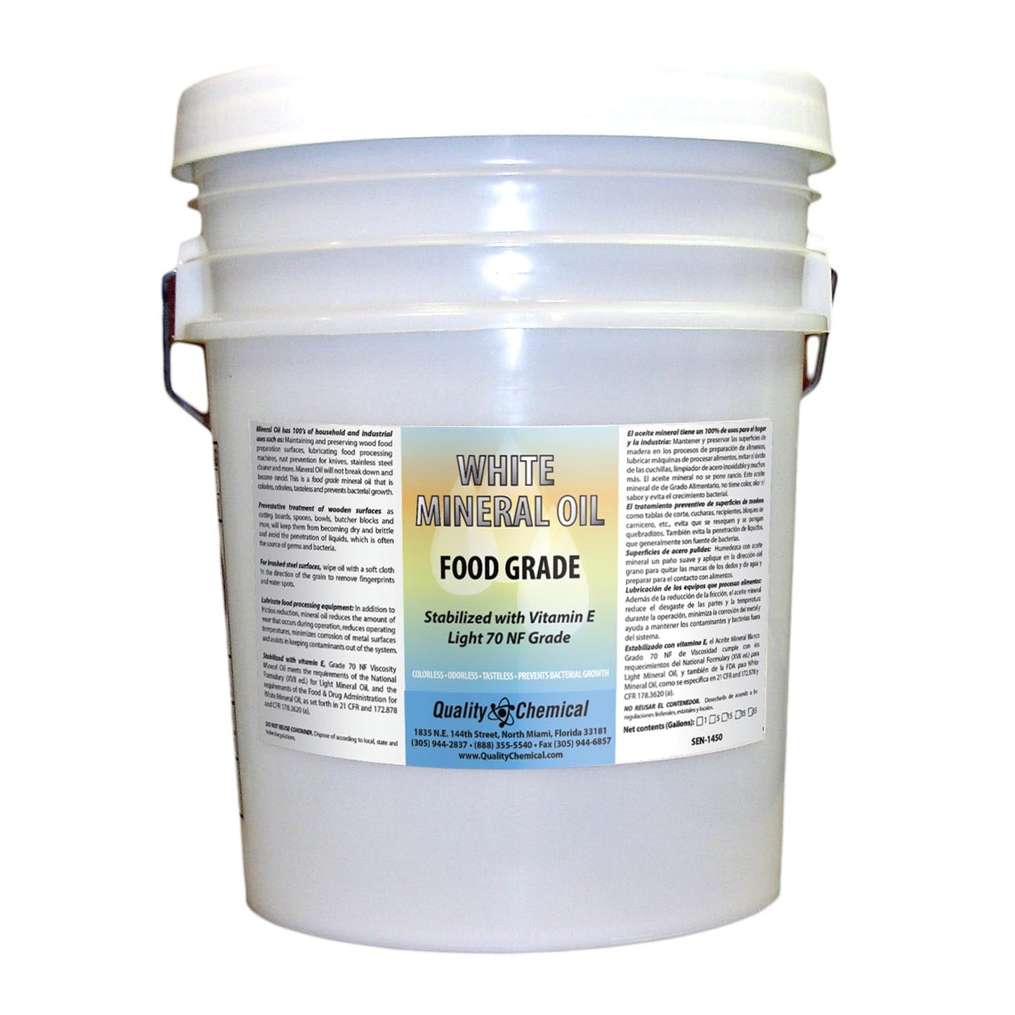 MINERAL OIL NF (LIGHT) 1000 LT DS