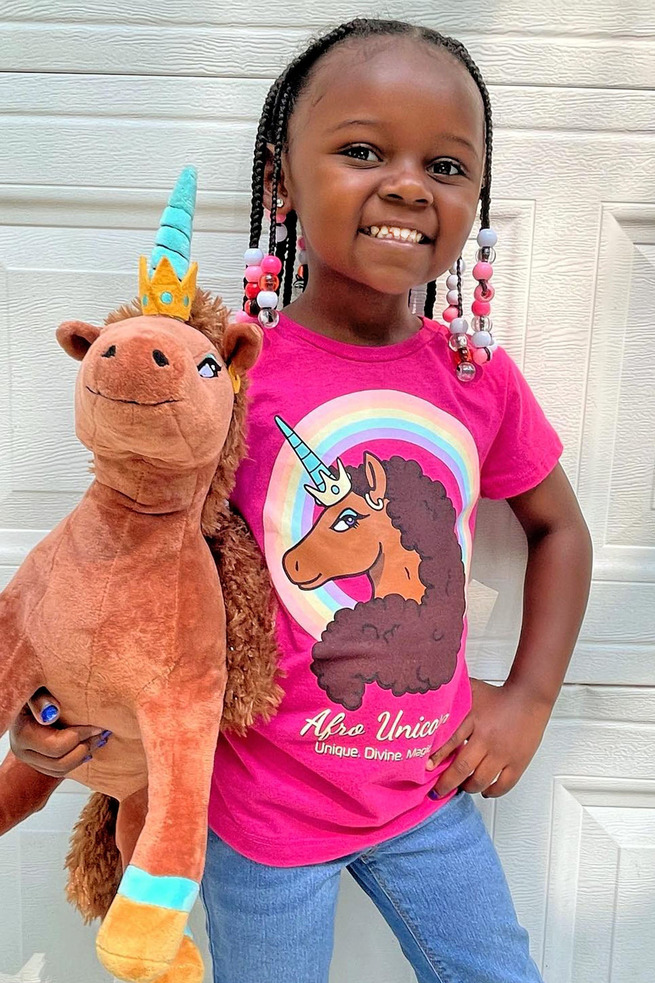 AFRO UNICORN NO KNOT DTNGLER 8Z