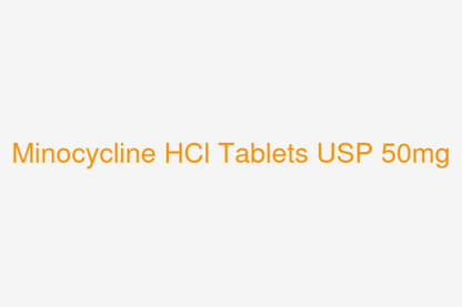 MINOCYCLINE HCL TB 100MG 50