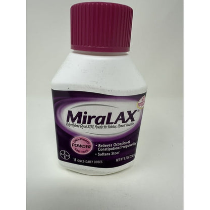 MIRALAX POWDER 14 DAY ORANGE 8.3 OZ