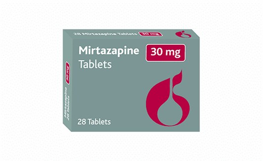 MIRTAZAPINE TB 30MG 500 CPLT