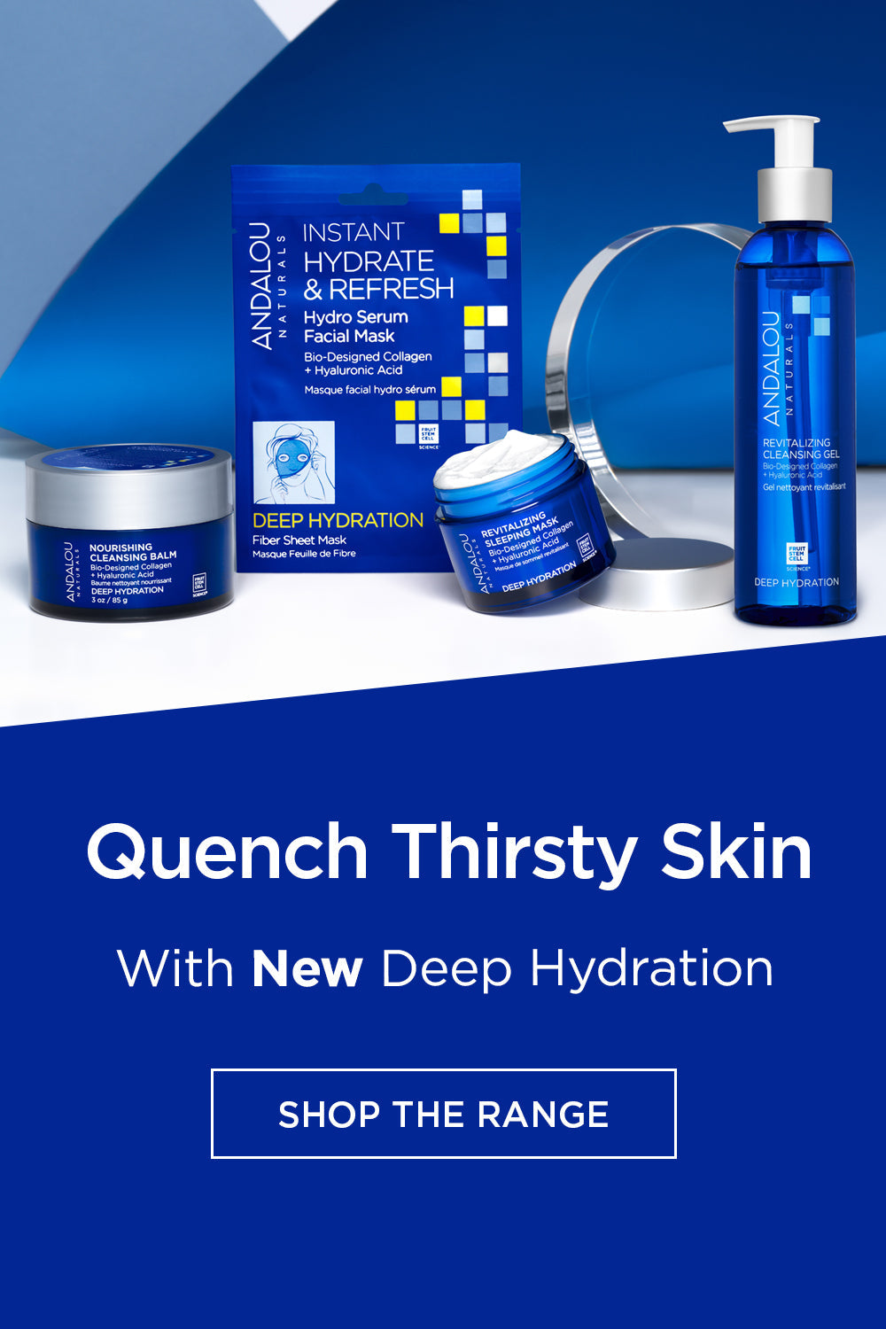 ANDALOU NATURALS FCL MSK,INST HYDRT REFRSH
