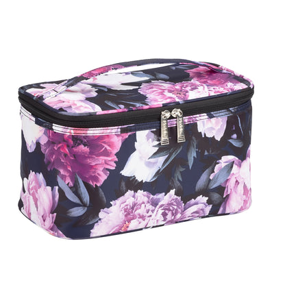 Train Case Blue Floral