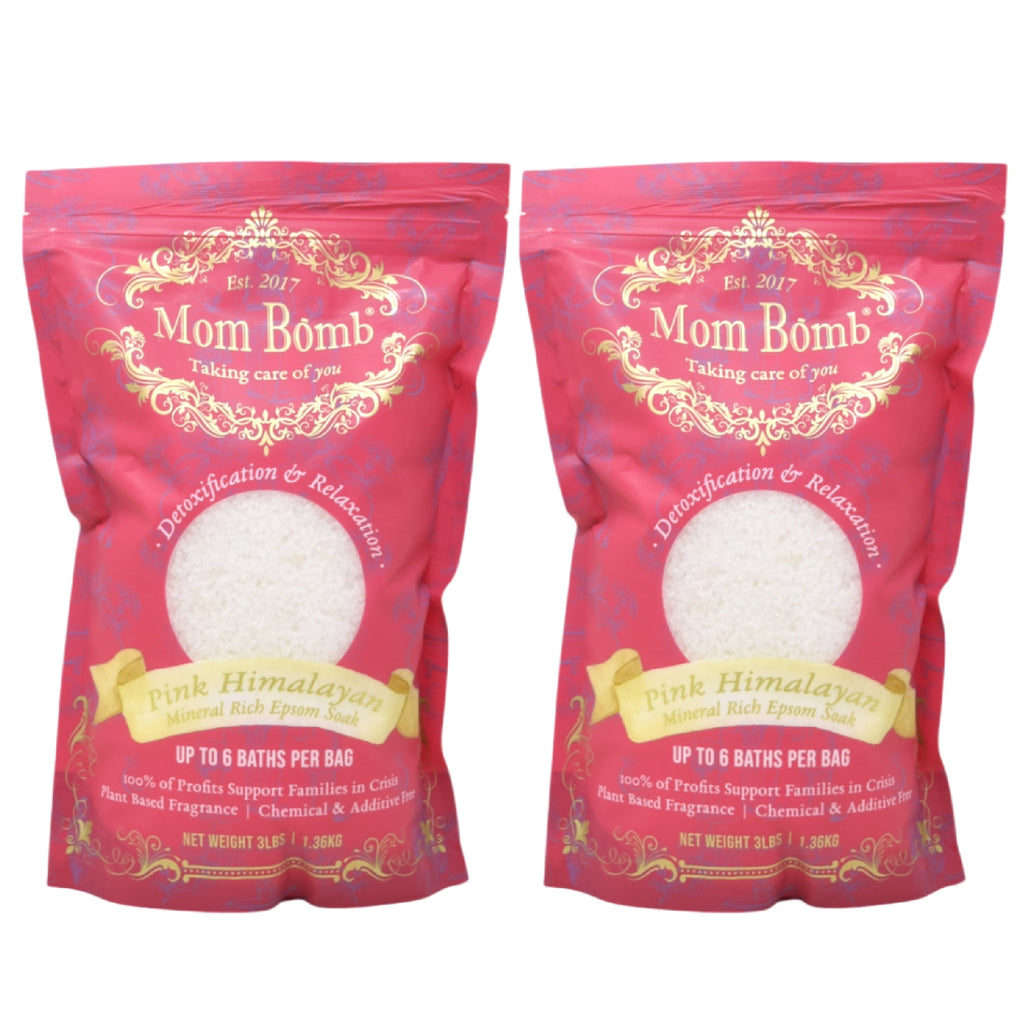 MOM BOMB BATH SALTS,PINK HIMALAYAN