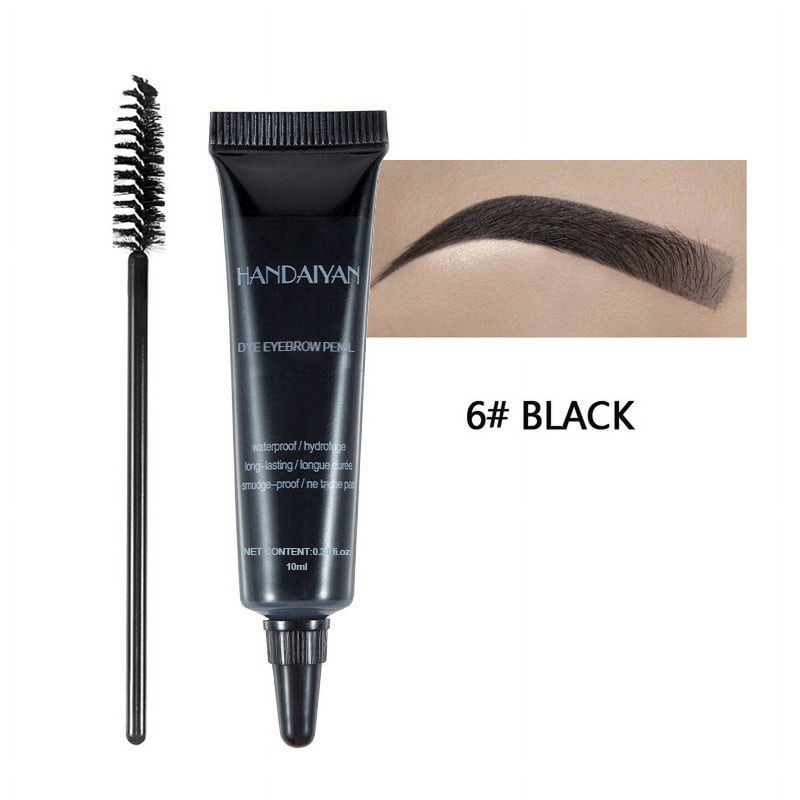 L'ORÉAL PARIS Unbelieva-Brow Longwear Waterproof Tinted Brow Gel, 580 Black, 0.15 fl. oz.