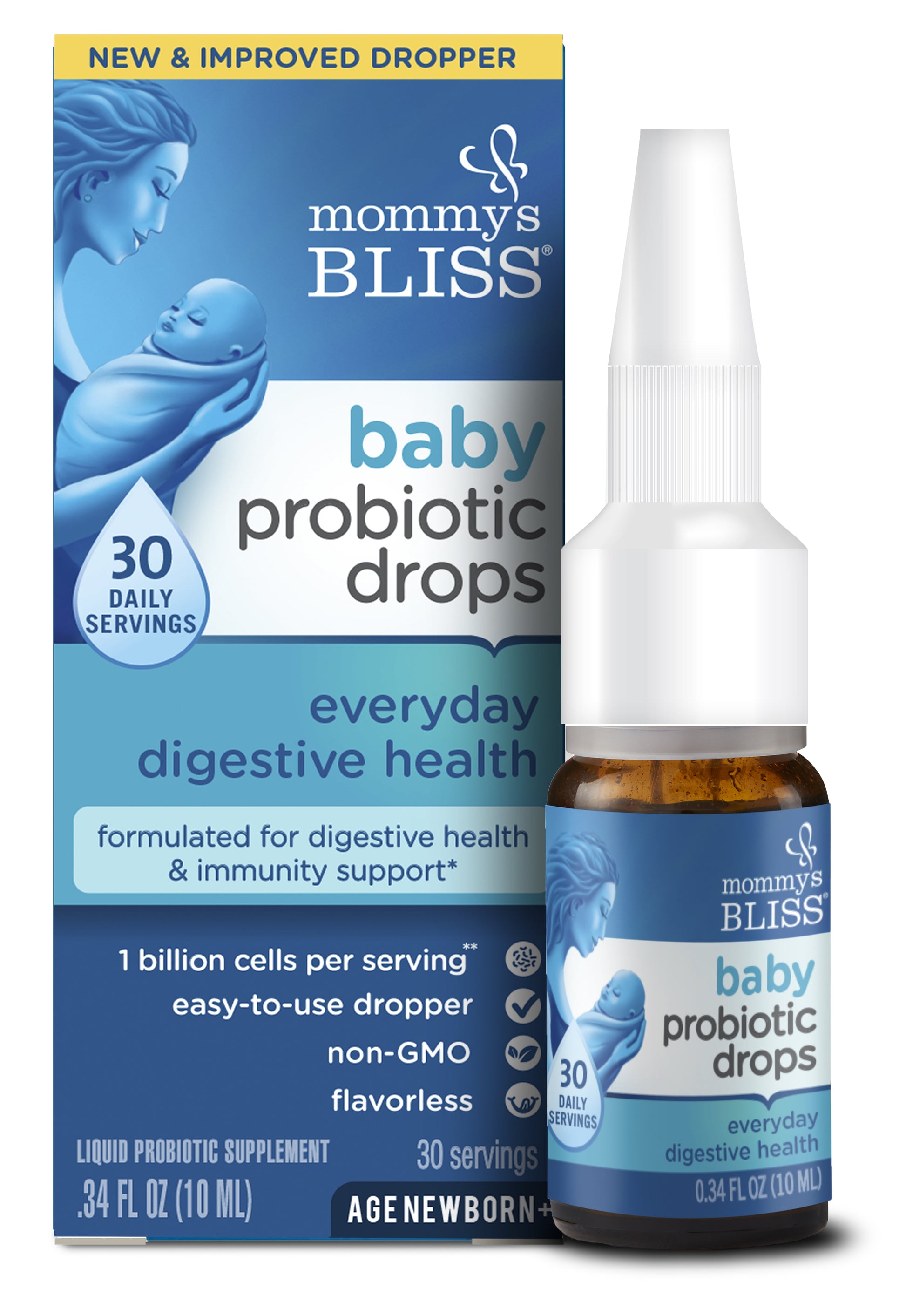 MOMMY'S BLISS PROBIOTIC DROPS 0.34 OZ