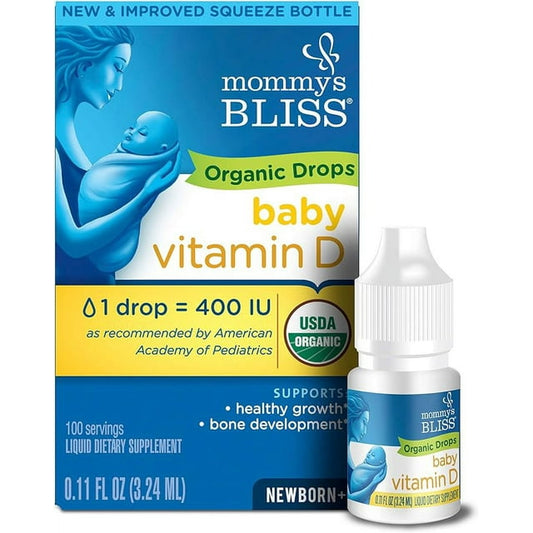MOM BLS VITA D DR 3.24ML BABY ORG