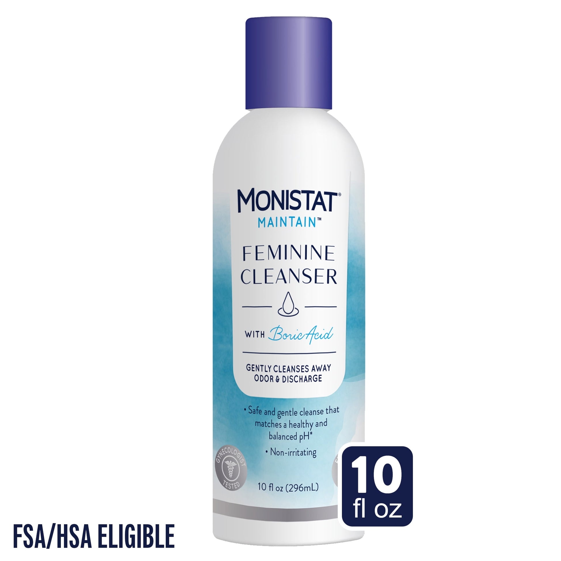 MONISTAT BORIC ACID CLEANSER WASH 10OZ