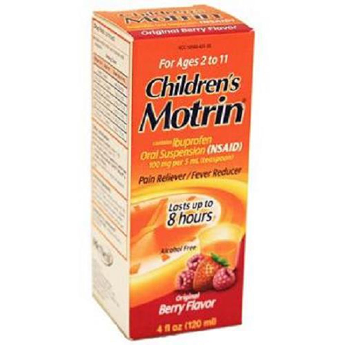 MOTRIN CHILD BERRY 100MG-5ML SUS 4OZ