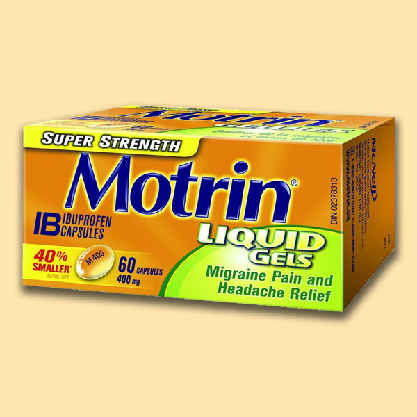 MOTRIN IB LIQUID GELS 20CT