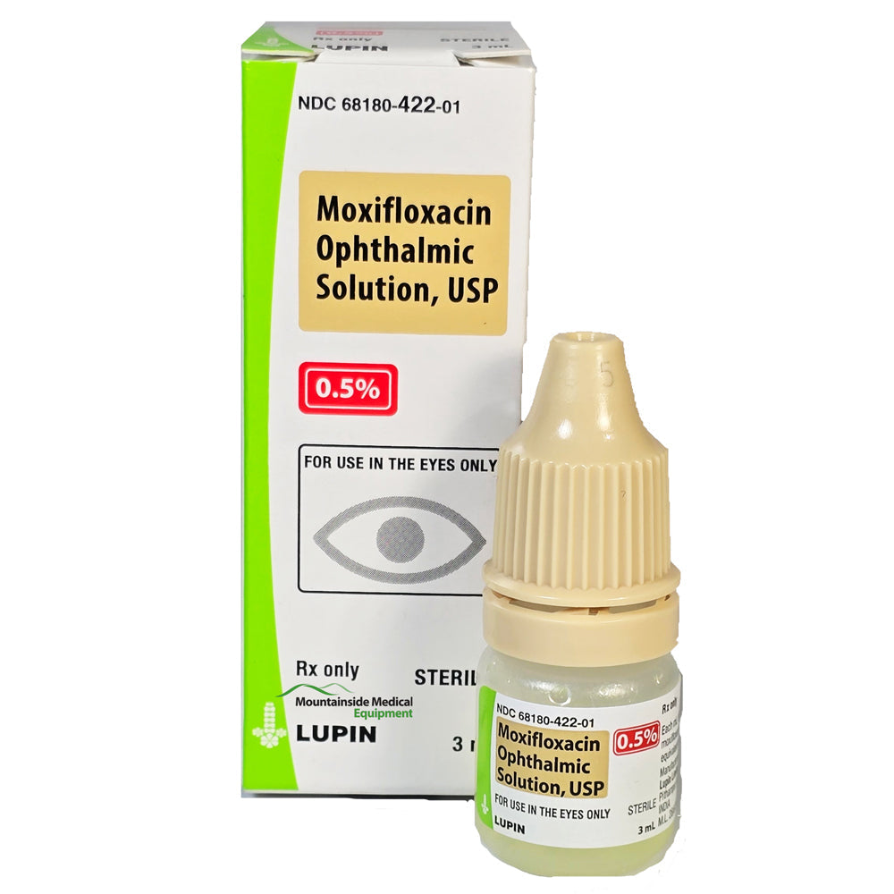 MOXIFLOXACIN HCL DR 0.5% 3ML OPTH