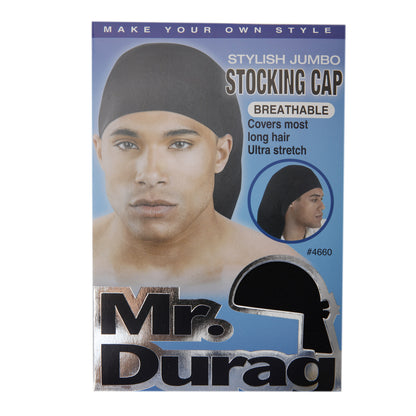 ACE Mens Durag Stocking Cap - Black