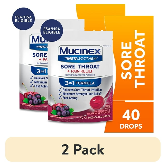 MUCINEX SORE THROAT SPRAY CHERRY 3.8OZ
