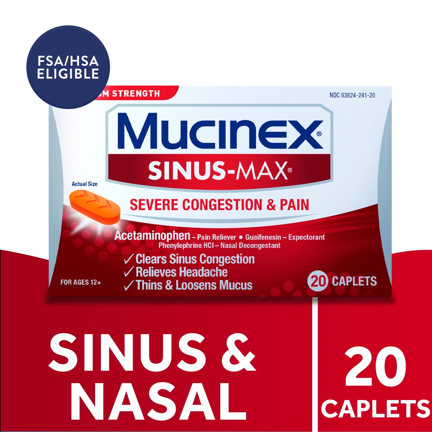 MUCINEX SN/MAX TB 20 SCN/R CPLT