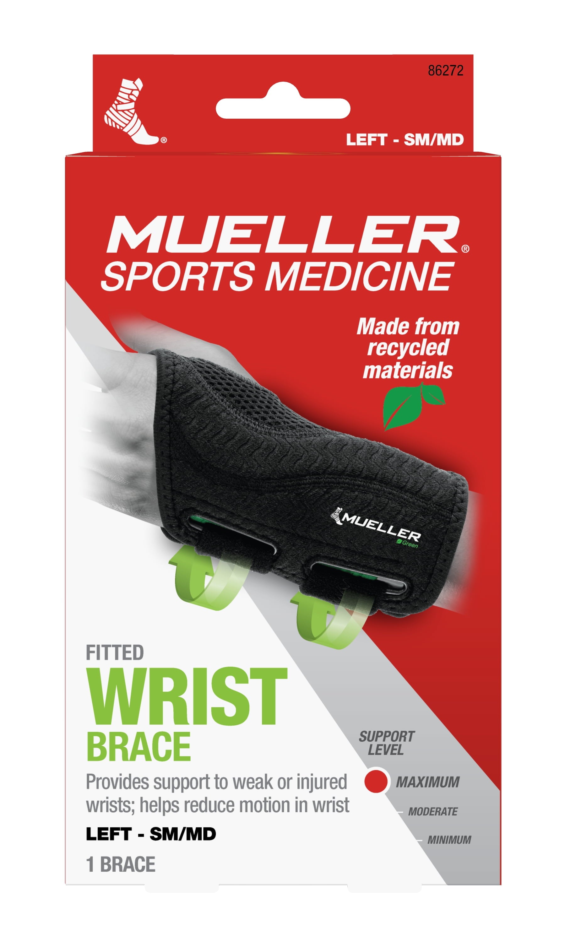GREEN FITTED WRIST LEFT SB OSFM