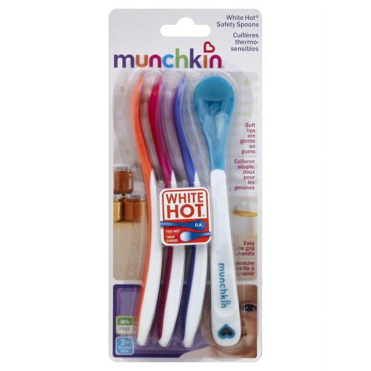 MUNCHKIN WHT HOT SAFTY SPOONS