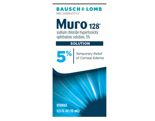 MURO-128 5% CORNEAL EDEMA DROP 15ML