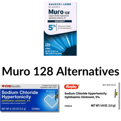 MURO-128 5% CORNEAL EDEMA OINT NT 3.5GM