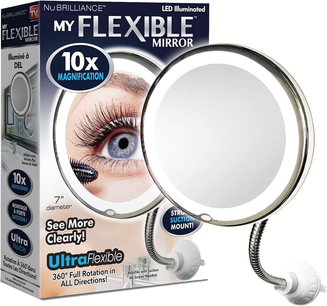 As Seen on TV Nubrilliance My Flexible Mirror