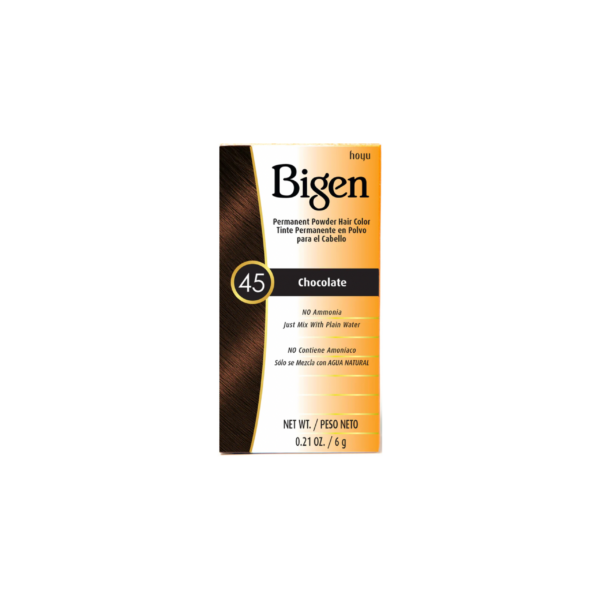 Bigen Powder Hair Color #45 Chocolate 0.21oz