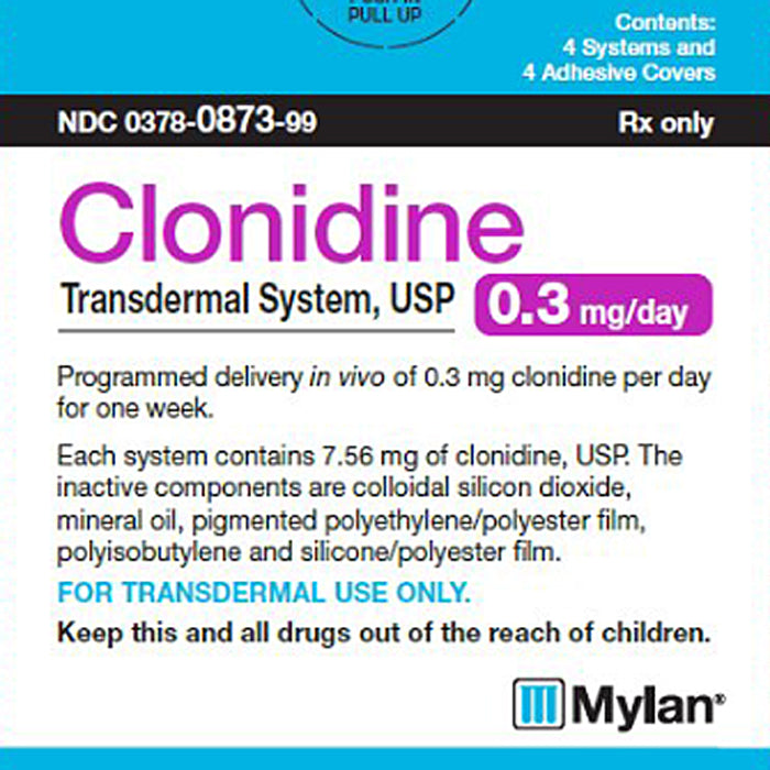 CLONIDINE TD SYS AP 0.3MG 4