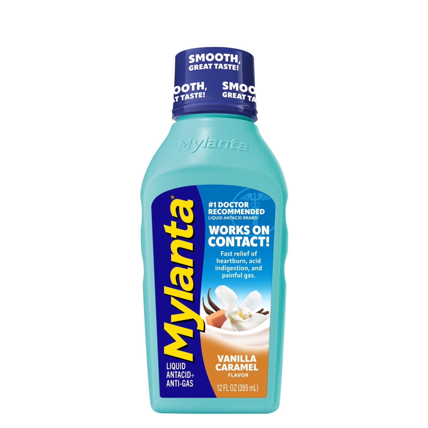 MYLANTA VANILLA CARAMEL LIQ 12OZ