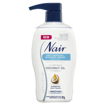 NAIR SHOWER CREAM COCONUT&VTE12
