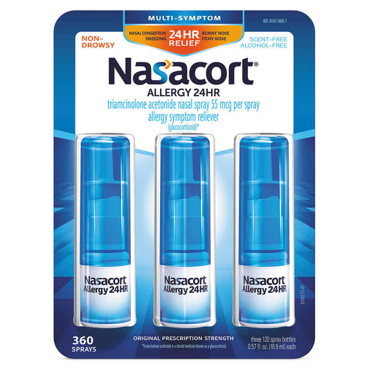NASACORT OTC 60 SPRAYS 0.37OZ