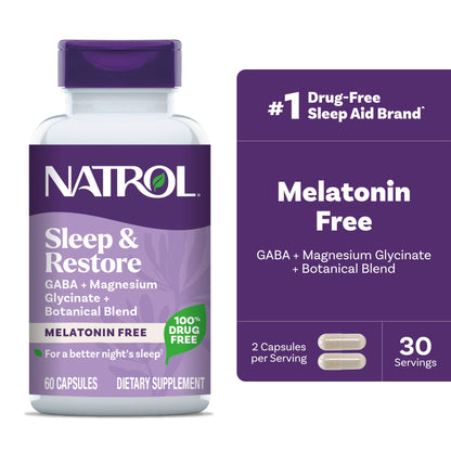 SLEEP/RESTORE CP 60 MELATONIN/F