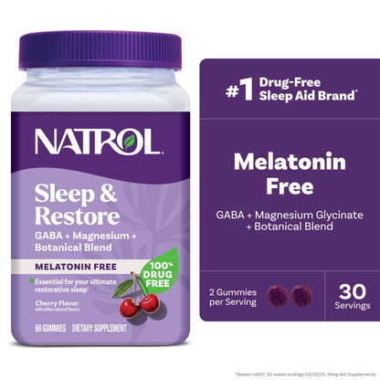 SLEEP/RESTORE CW60GMM MELATONIN/F