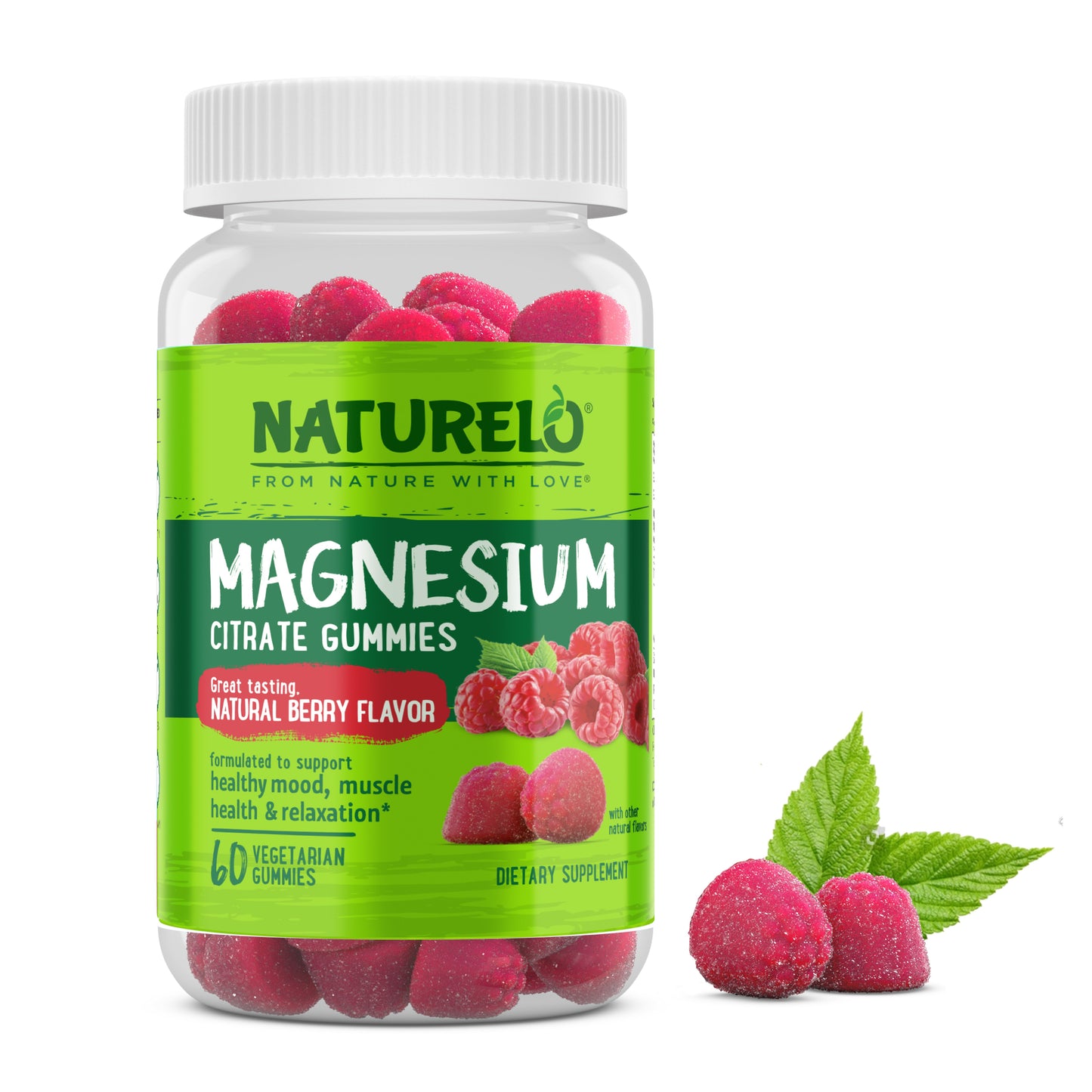 MAGNESIUM GUMMIES 60CT NAT TRU