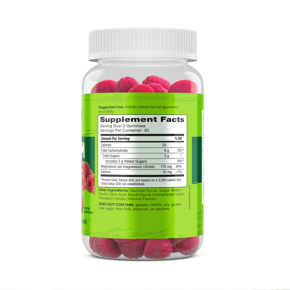 MAGNESIUM GUMMIES 60CT NAT TRU