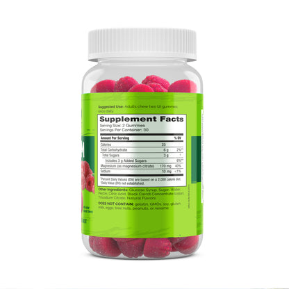MAGNESIUM GUMMIES 60CT NAT TRU
